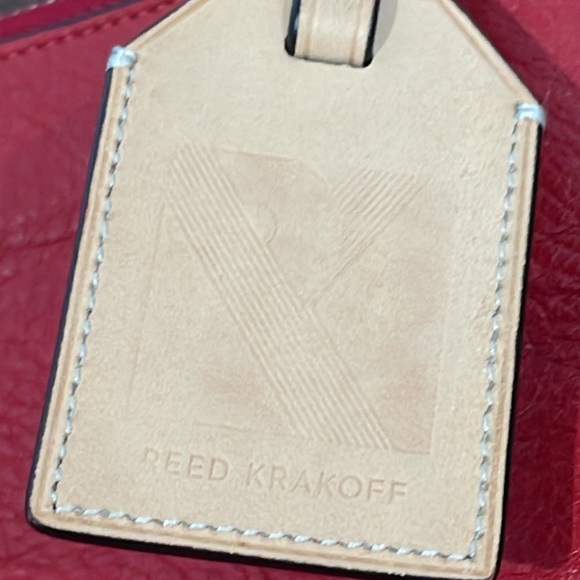 Reed Krakoff Red Leather Shoulder Bag - Picture 5 of 6
